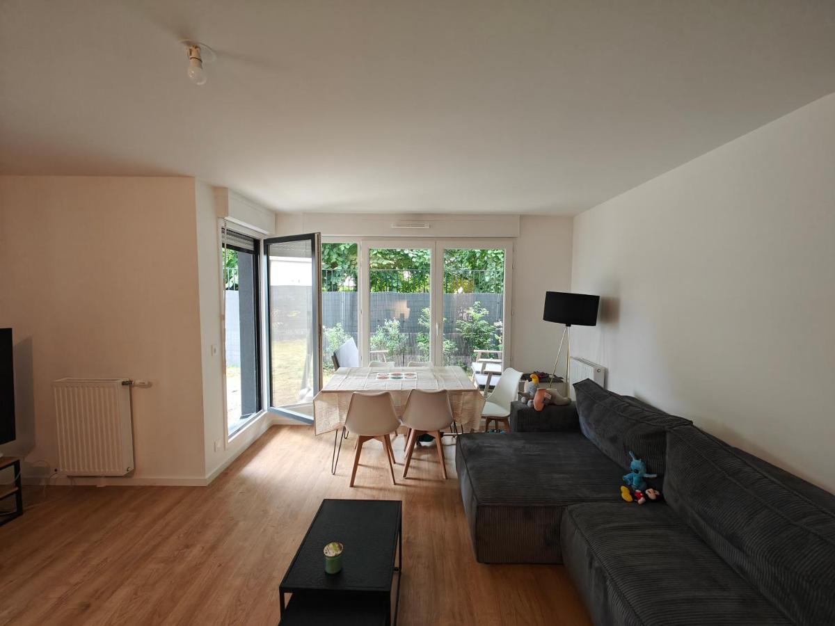 L'Eden Familial - Cosy T3 Proche Disneyland Avec Jardin Vaires-sur-Marne Exteriör bild