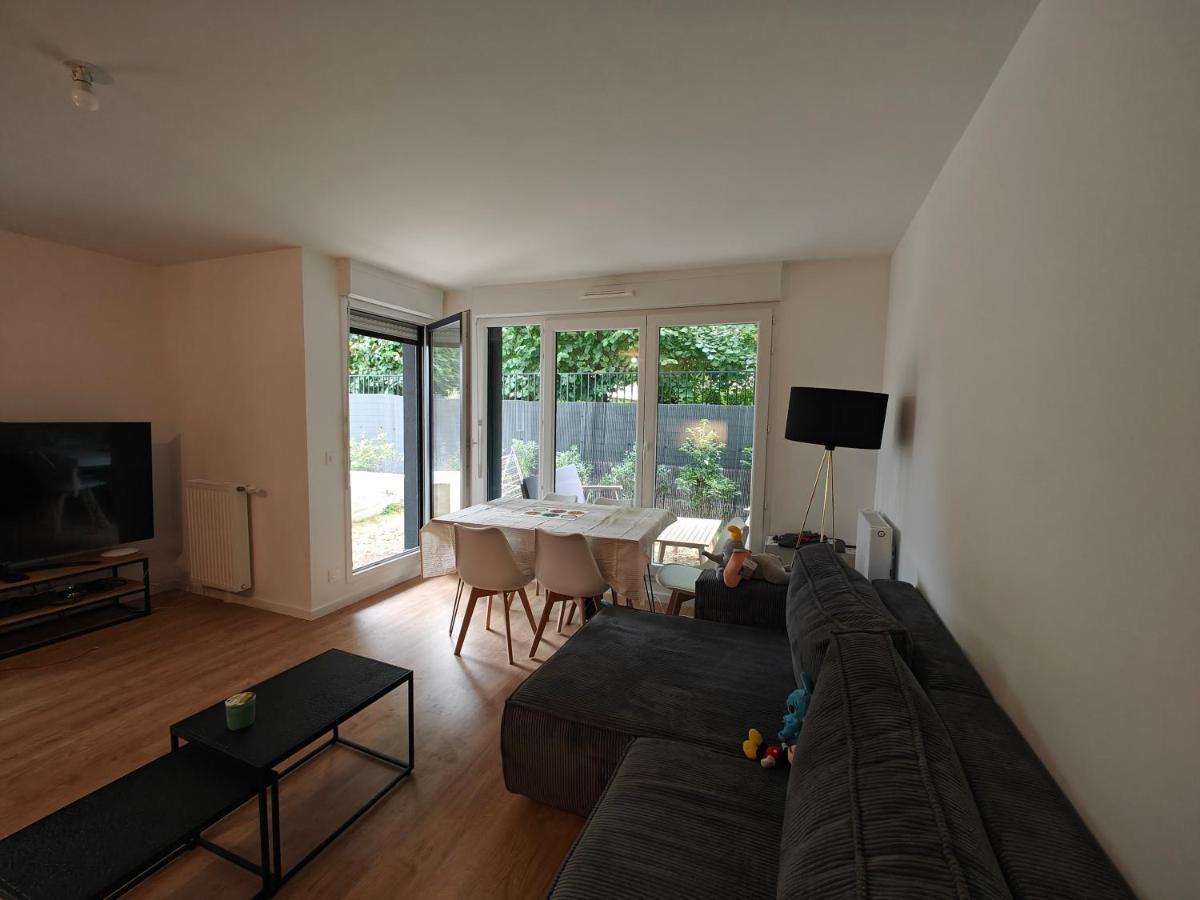 L'Eden Familial - Cosy T3 Proche Disneyland Avec Jardin Vaires-sur-Marne Exteriör bild